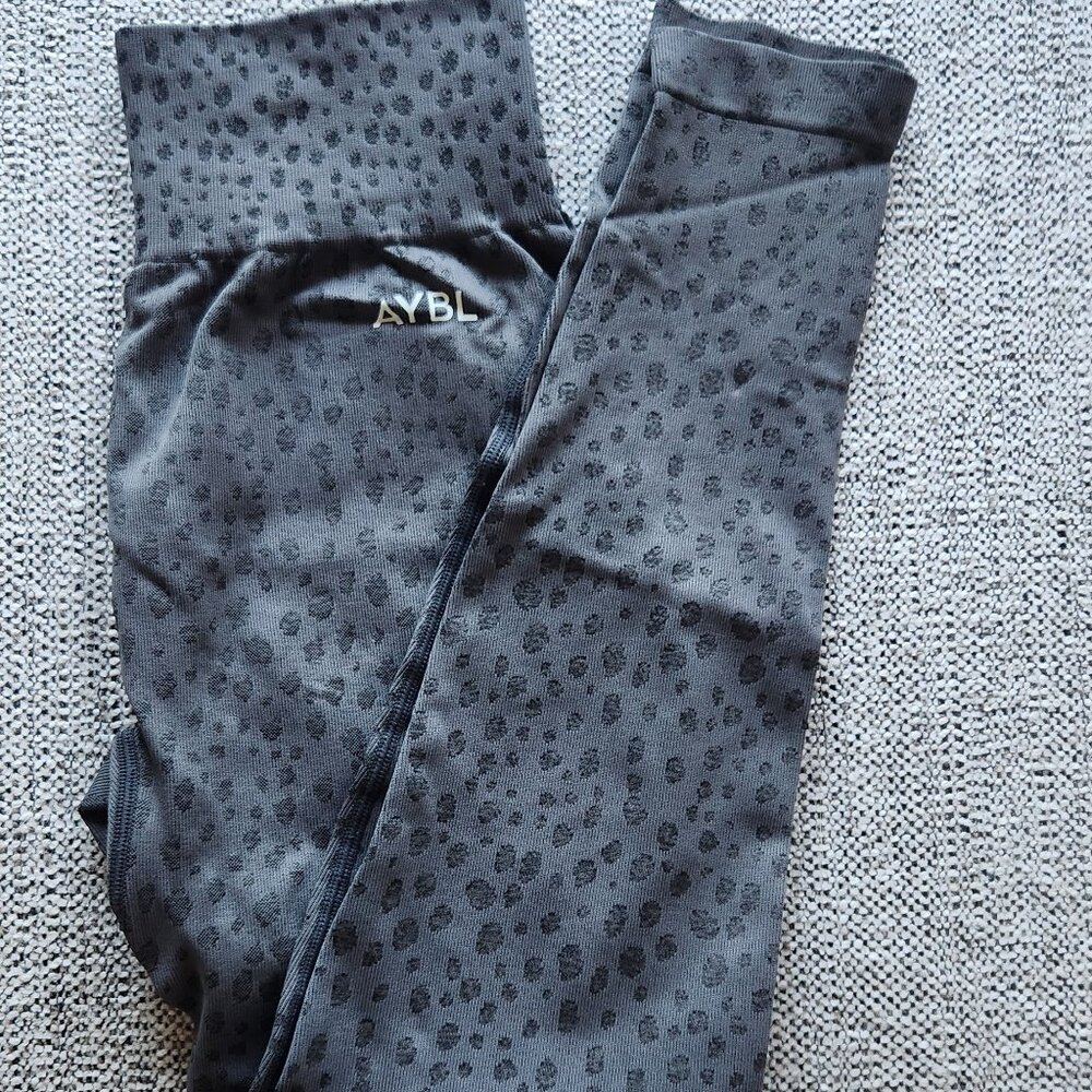 Evolve Speckle Seamless Leggings - Charcoal